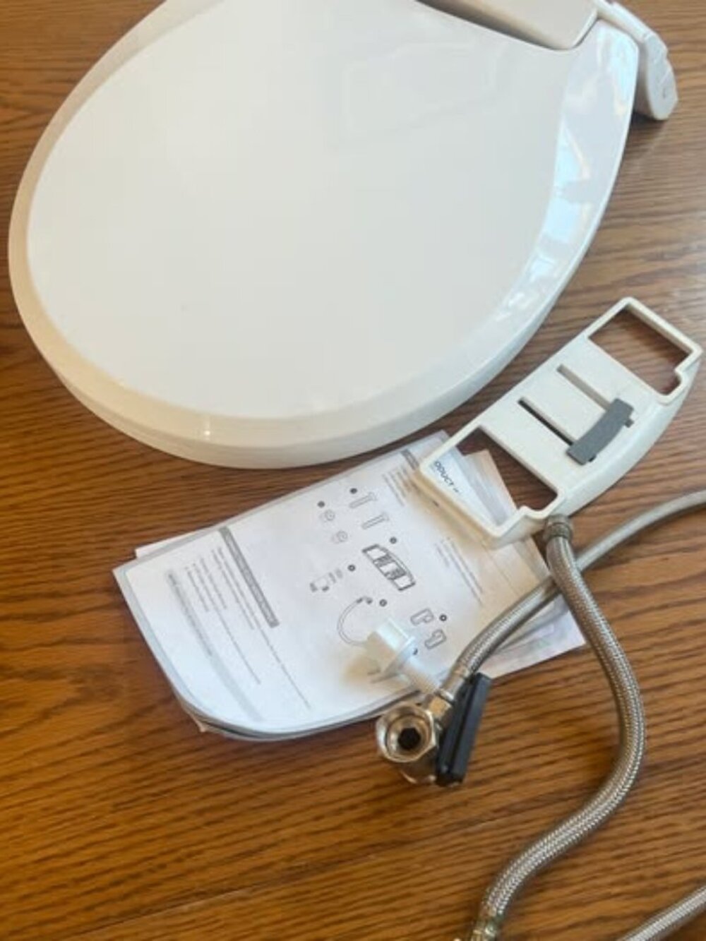 🚽 Brondell EcoSeat S102 Non-Electric Bidet Toilet Seat - Single Temp - $60